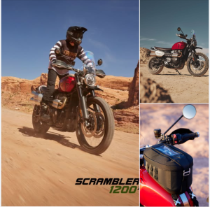 Triumph Scrambler 1200 X- Venez la découvrir